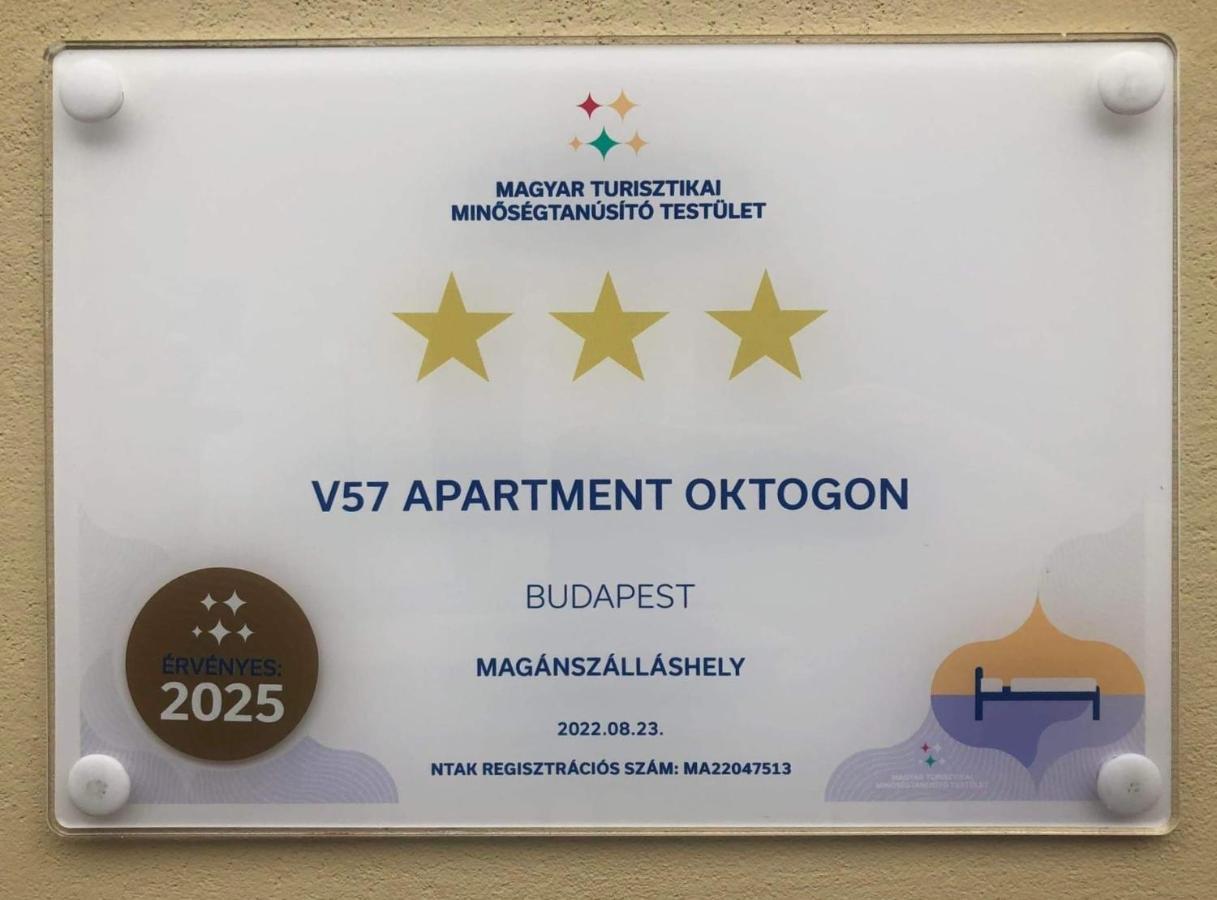 V57 Apartment Oktogon Budapest Extérieur photo